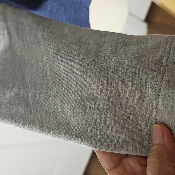 People Like Frank Open Women's Navy & Gray Striped Sweater. USA. - Picture 4 of 8